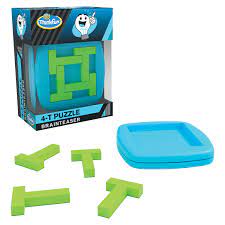 Use your brain to solve these puzzles and trick questions before the timer runs out! 4 T Puzzle Thinkfun