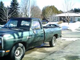 Image result for Forest Green 1985 Dodge Truck