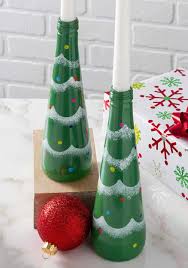 Recycled Christmas Candle Holders Look Like Trees Diy Candy