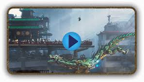 Print een lego ninjago kleurplaat. The Lego Ninjago Movie