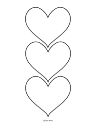 heart template free printable heart cut out stencils and coloring page