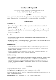 Hundreds of cv examples will help you create your own cv in minutes! Example Skills Based Cv