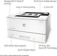 Your hp laserjet pro m402dn printer is designed to work with original hp 26a and hp 26x cartridges. 22c Uhnl2txfkm