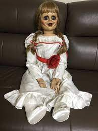 Annabelle Doll 1 1 Life Size Replica Muneca Annabelle Munecos De Miedo La Novia De Chucky