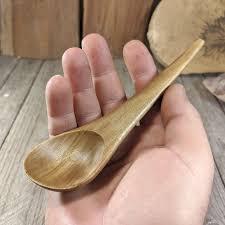 Wooden Spoon Hand Carved Handmade Wood Table Spoon Dessert Etsy In 2020 Handmade Wooden Spoons Handmade Wood Spoon Wooden Spoons