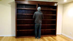 Farmhouse bookshelves & bookcases : Sliding Bookcase Hidden Door Youtube