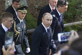 Car Putin v Sloveniji: Borut Pahor ...
