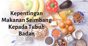 Hal ini sebagaimana di jelaskan hadis nabi yang diriwayatkan imam muslim. Kepentingan Makanan Seimbang Kepada Tubuh Badan