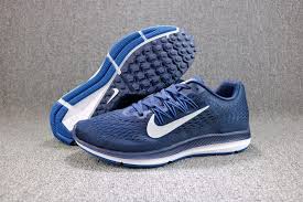 Mens Nike Zoom Winflo 5 Men S Navy Blue White Aa7406 401 Hookicks Nike Men Nike Nike Zoom