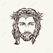 Face Of Jesus Hand Drawn Jesus Drawings Jesus Face How To Draw Hands