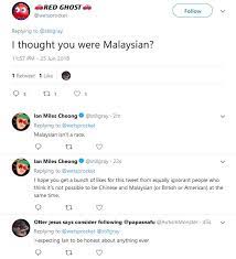 Maybe you would like to learn more about one of these? Ian Miles Cheong Stillgray Substack Com On Twitter It S A Nationality Not A Race Malay Is A Race I Am Not Malay