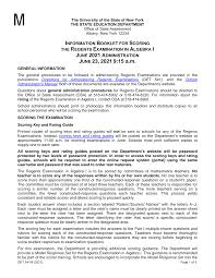 Mh cet 2021 is also known as mh cet (common entrance test of with the answer key, candidates can calculate their gross scores during the exam. Http Www P12 Nysed Gov Assessment Hsgen 2021 Info Booklet Scoring Re Algebra1 June2021 Pdf