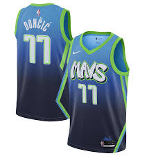His teams, jerseys, shoes, stats, championships won, career highs. Men S Dallas Mavericks 77 Luka Doncic Blue City Edition Stitched Nba Jersey New Day Stock