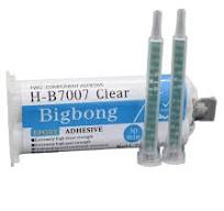 50ml 1:1 Epoxy Resin AB Glue Epoxy Glue Transparent for Bonding Fixing  Metal Ceramics Wood Glass Plastic & 2pcs 1:1 Mixing Nozzles