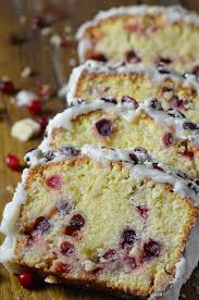 A festive holiday dessert for a christmas dinner party or just for i love how this christmas eggnog pound cake is made with a little surprise inside. Christmas Cranberry Pound Cake Alldelish