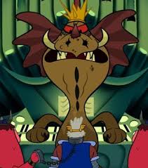 King Draykor Is A Character On Wander Over Yonder He And Princess Demurra At Some Point Fell In Love And Planned To Wed At Suns Tv Tropes Character Kind Heart