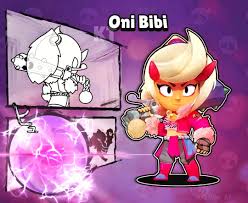 Brawl Stars Info On Twitter Idea Oni Bibi Skin Via Https T Co 20cubaluso