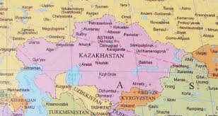 Discover the beauty hidden in the maps. Kazakhstan