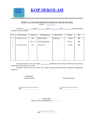 Maybe you would like to learn more about one of these? Format Berita Acara Penghapusan Barang Inventaris Sekolah File Terbaru