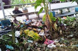 Kumpulan c bertugas untuk mengutip dedaun kering serta mengecat pondok rehat. Longgokan Sampah Terbiar Punca Persekitaran Kotor Borneo Post Online