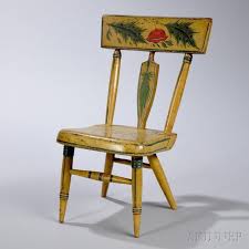 Child S Yellow Painted Windsor Arrow Back Chair Yellow Painting Painted Chairs Kids Furniture Girls