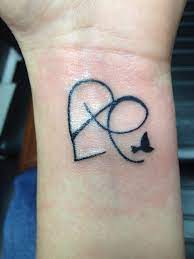 An A For Me And An E For My Son Made Into A Heart In Love With My New Tattoo New Tattoos Infinity Tattoo Tattoos