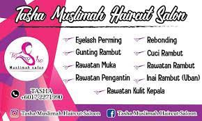 Kedai gunting rambut ini mengamalkan syariat dan menjaga aurat kaum wanita. Tasha Muslimah Haircut Saloon Home Facebook