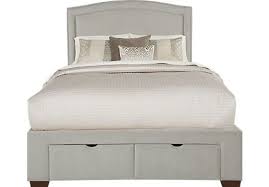 Loden Gray 3 Pc Queen Upholstered Bed With 2 Drawer Storage King Upholstered Bed Upholstered Beds Queen Upholstered Bed