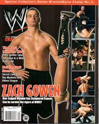 Zack Gowen November 2003 WWF Wrestling Magazine McMahon Randy Ravage Poster  | eBay