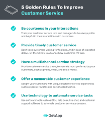 How To Improve Customer Service: 5 Golden Rules