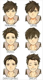 It will serve as a proportion for the face and hair and everything. 67 Ideas For Drawing Anime Hairstyles Boys Hair Reference