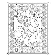 Kies een kleurplaat uit, sla de foto op en print deze uit. Leuk Voor Kids Nella Met Trinket De Eenhoorn