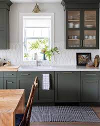 Dark green kitchen cabinets ideas. Kitchen Cabinet Ideas These One Of A Kind Suggestions Styles As Well As Style Attributes Will Add Green Kitchen Cabinets Kitchen Design Dark Green Kitchen