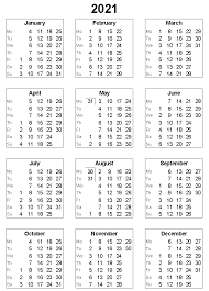 2021 Printable Calendar With Holidays In 2020 2021 Calendar Calendar Printable Calendar Template