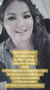 Amar A Cristo Quiero Como Ruth A Noemi
