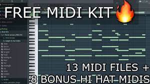 You can edit/slice also the drum loops inside your sampler and produce new drum loops. Free Midi Kit January 2020 Emotional Dark Melodies Youtube