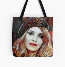 jeanne Mas" Tote Bag by Joelleguillaume
