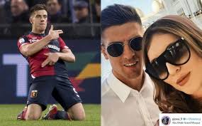Krzysztof piatek plays for italian league team milan (ac milan) in pro evolution soccer 2019. Krzysztof Piatek I Jego Zona Paulina Procyk To Nie Typowa Polska Wag Eska Pl