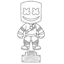 Nomade skin de fortnite by saphhir. Fortnite Kleurplaat