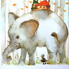 Herthen Via Jonoo Takeshi Une Maison Dure Elephant Art Elephant Love Illustration