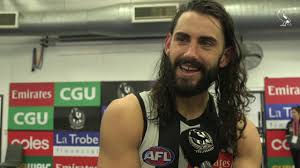 Brodie grundy (born 15 april 1994) is a professional australian rules footballer playing for the collingwood football club in the australian football league (afl). Post Match Brodie Grundy Youtube