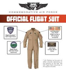 Caf Tan Nomex Flight Suit
