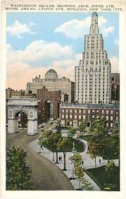 Washington Square Arch Fifth Avenue Hotel New York City Nyc Etsy Visit New York City New York City Buildings City Postcard