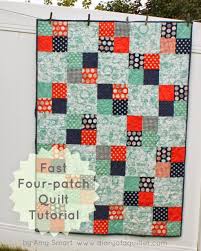 45 easy beginner quilt patterns & free tutorials. Fast Four Patch Quilt Tutorial Quilting Tutorial Diary Of A Quilter