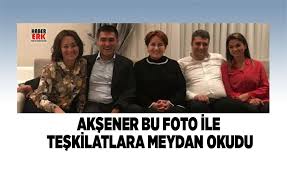 Ümit özdağ, i̇stanbul i̇l başkanı; Aksener Bu Foto Ile Teskilatlara Meydan Okudu