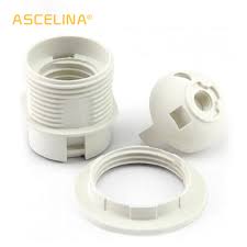 10ps Lot E27 Led Plastic Lamp Holder E27 Edison Screw Light Bulb Socket Holder Diy E27 Socket Base Lamp Accessories Luminaire Plastic Lamp Holders Lamp Holder E27lamp Holder Aliexpress