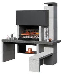 Barbecue en grené de marbre. Barbecue Fixe New Jersey Sunday Mr Bricolage