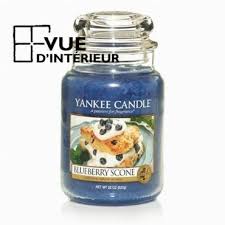 Achat Yankee Candle Jarre Large Bleuberry Scone A Petits Prix Sur Vuedinterieur Be Geurkaarsen Nailart Mooie Nagels