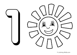 Maybe you would like to learn more about one of these? Number One Coloring Pages Coloring Home