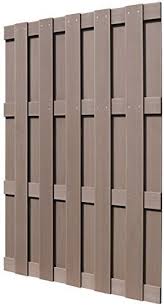 Everfloor Garten Zaun Sichtschutz Zaune Wpc 120 X 180 Cm Amazon De Garten Reciclado